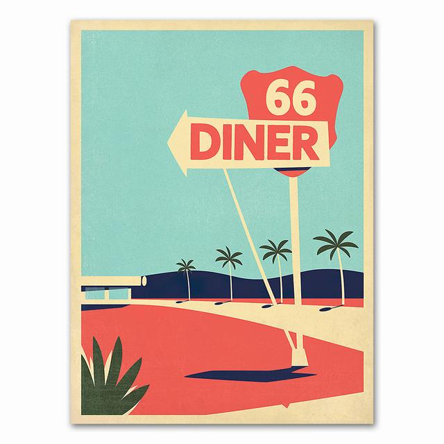 Schweden Dänemark Reise Vintage Poster Wand Kunst Leinwand Malerei Nordic Bilder Und Drucke Wohnkultur Für Wohnzimmer Kein Rahmen