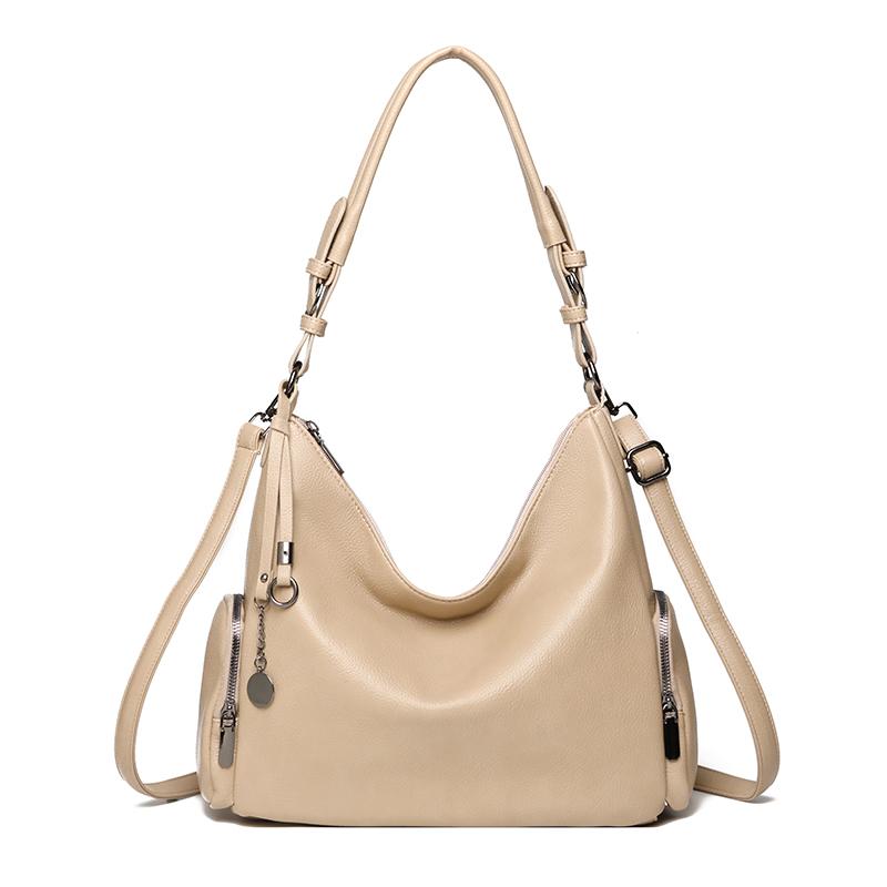 Fashionable Faux Leather Shoulder Bag,women's Large Capacity Handbag,retro Shoulder Bag,multi Pocket Crossbody Bag Suitable for Daily Use and Shopping