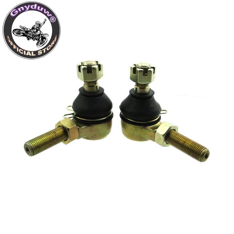 Gnyduw 12mm M12 Left Right Tie Rod Ends For Tomberlin Crossfire 150 Baja DN150 Go Kart Ball Joint 250 Sunl Kandi Dazon Parts