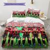 Atlanta United FC Pattern Bedding Home Decoration Birthday Gift (1 * duvet cover + 2 * pillowcase, without core)