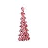Miniature Christmas Tree for the Desk, Centerpiece for Home, Candy Cane Decor, Bright Color, Realistic Table Decoration