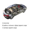 Car 4-Channel Driving Recorder Switcher Control Car Cameras IR Control Switch Combiner Box Fit For 360° Panoramic Image
