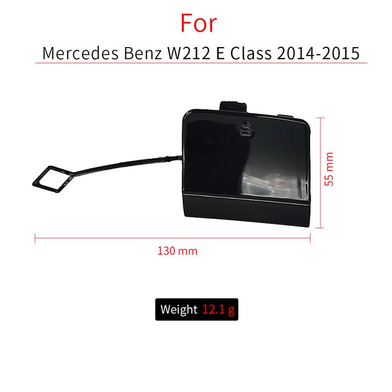For Benz E Class Car Rear Bumper Tow Hook Cover For Mercedes W212 E260 E300 E320 E400 2128850726 2014-2016