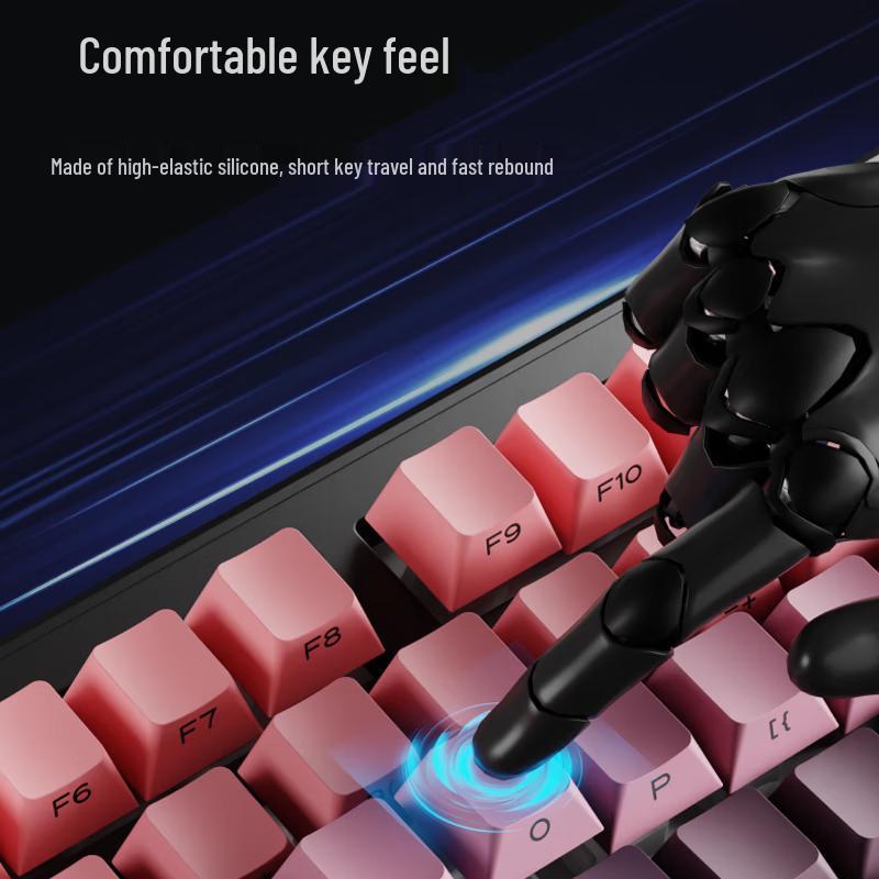 Mechanical Feel RGB Wired Keyboard and Mouse Set