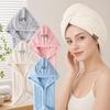 Thickened Hair Drying Cap Quick-drying Shower Cap Wiping Hair Towel  For Women with Long Hair