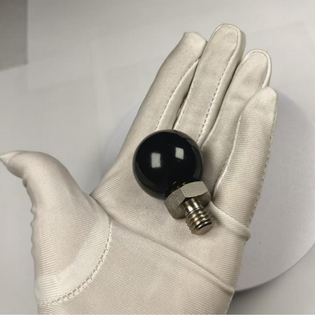 Bakelite Rotary Handle Ball PBG/E-PBG6*20 HAJ91, Spherical Ball, Sizes 6/8/10, Bright Finish