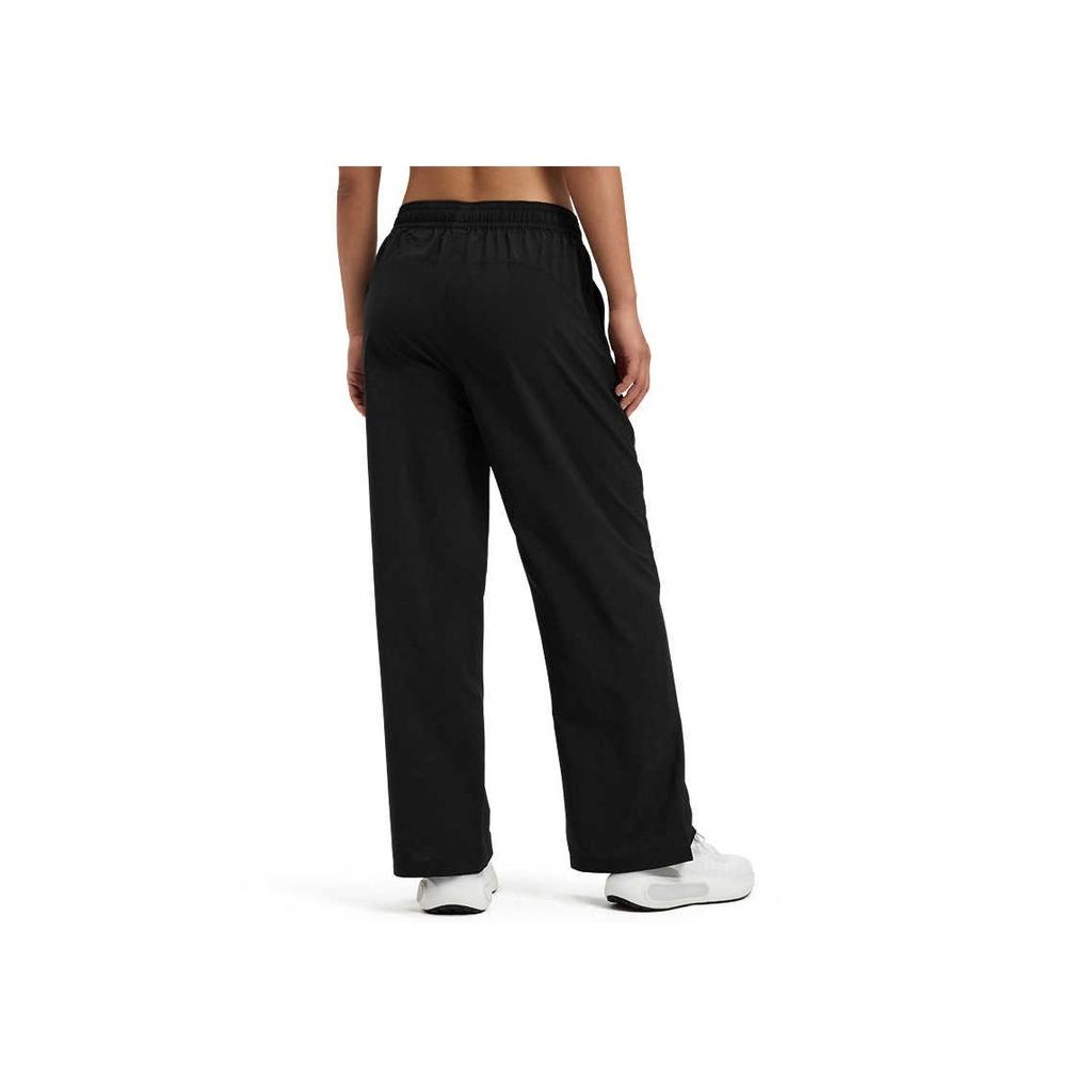 Under Armour Sun Womens Training Series Sun Protection Mid-Rise Straight Leg Durable Knitted Sports Pants Women pants Black 6007544-001
