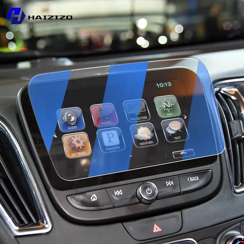 Für Chevrolet Malibu 2015-2024 Gehärtetes Glas Auto-Navigationsbildschirm-Schutzfolie Armaturenbrett-Monitorbildschirm-Schutzfolie