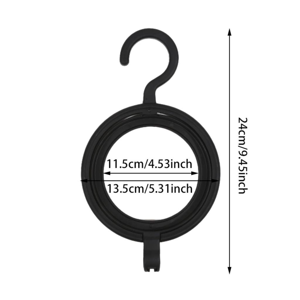 Baseball Hat Hanger Organizer Round Door Back Peaked Scarf Clothes Bag Display Holder Wall Hanging Rack Wig Stand Tool