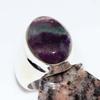 Man'S Fluorite Fine Finish 925 Silver Plated Ring US 8 Limited Stock Deal P4i17