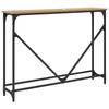 Artisan Oak Console Table 102 x 23 x 75 cm Engineered Wood