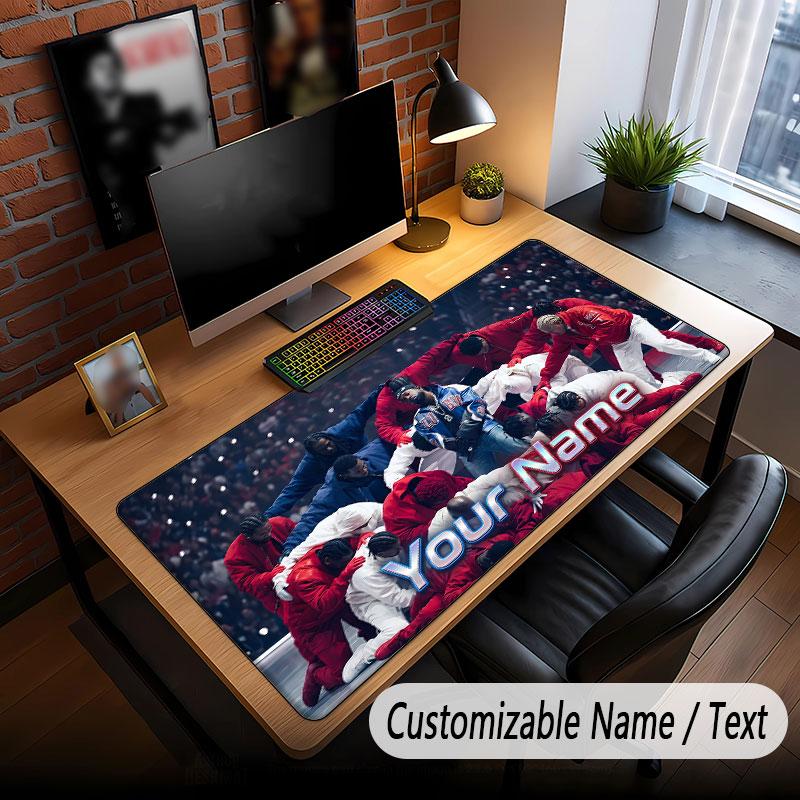 Custom Name Extended Mouse Pad,Kendrick Lamar Gaming Desk Mat For Home Office Desktop Decor