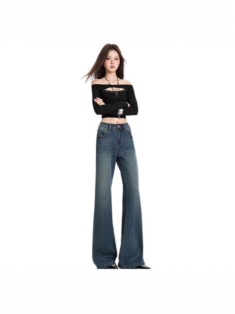 2025 Retro Summer Slimming Flared Women's Jeans