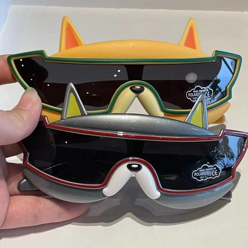 Children Sunglasses Cute Cool Sun Glasses Suitable For Ages 2-9 Integrated Glasses Sunglasses