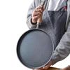 Aozizi Non-Stick Cast Iron Pancake Pan - Thickened Flat-Bottom Household Frying Plate
