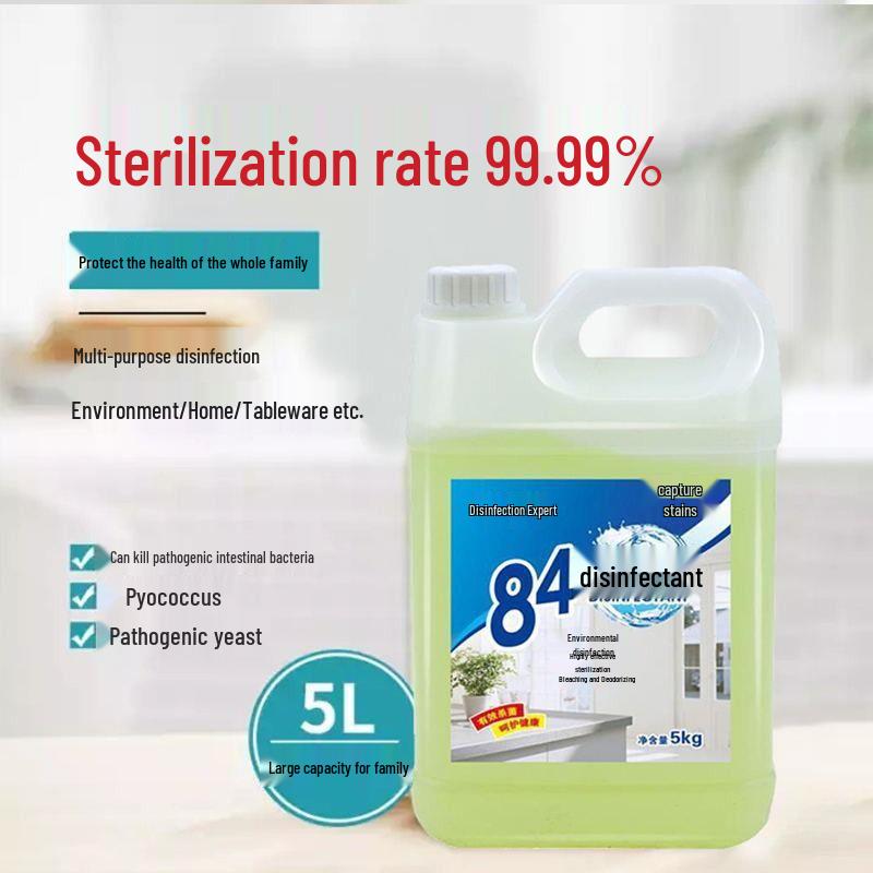 84 Disinfectant - Multi-Purpose Cleaner for Home, Hotel & Pet Stains. Suitable for Clothes, Toilets, Floors, and Tableware, 1 Barrel.