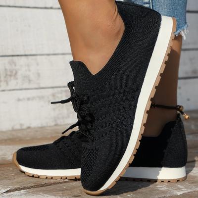 New Comfortable and Casual Women's Sports Shoes Large Mesh Lace Up Fashion Sports Single Shoes for Women Zapatos Mujer