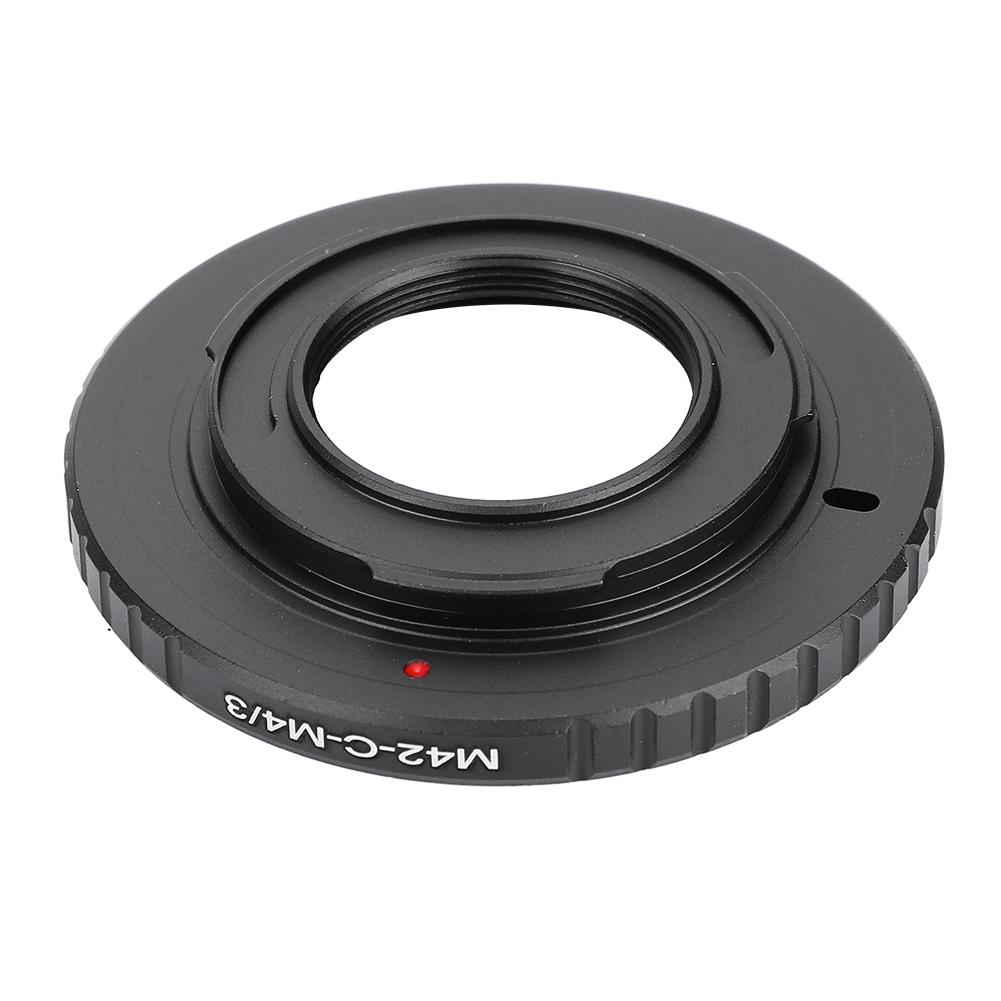 M42   C Mount Movie Lens To Mirrorless Cameras Adapter Dual Purpose(M42 C M4 3)
