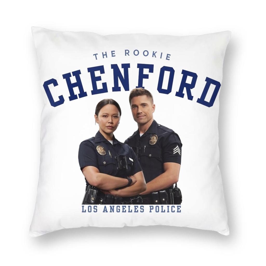 Tim Bradford The Rookie Pillowcase Printing Polyester Cushion Cover Decorative Pillow Case Cover Seat Square 40X40Cm