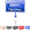 Car Garage Key Holder With Opening Door Fun 3D Printed Key Organizer Wall Mount Easy Installation Key Rack For Entryway