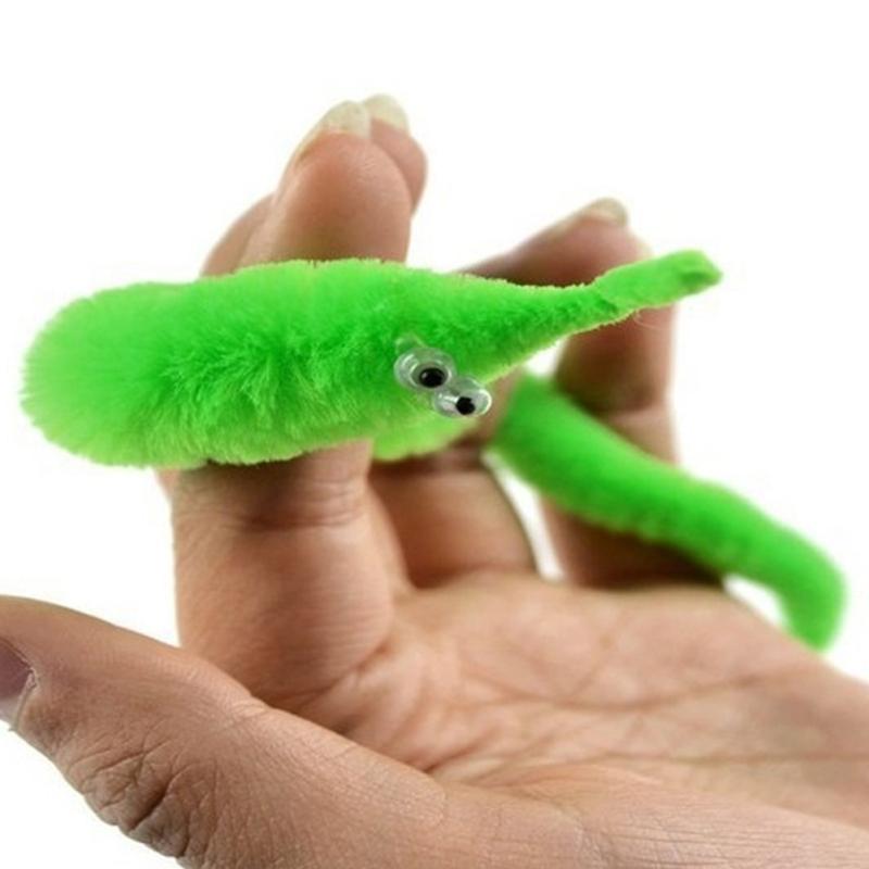Plush Magic Toy Caterpillar Hippocampus Wizard Magic Props Colorful Tricky New Peculiar Toys