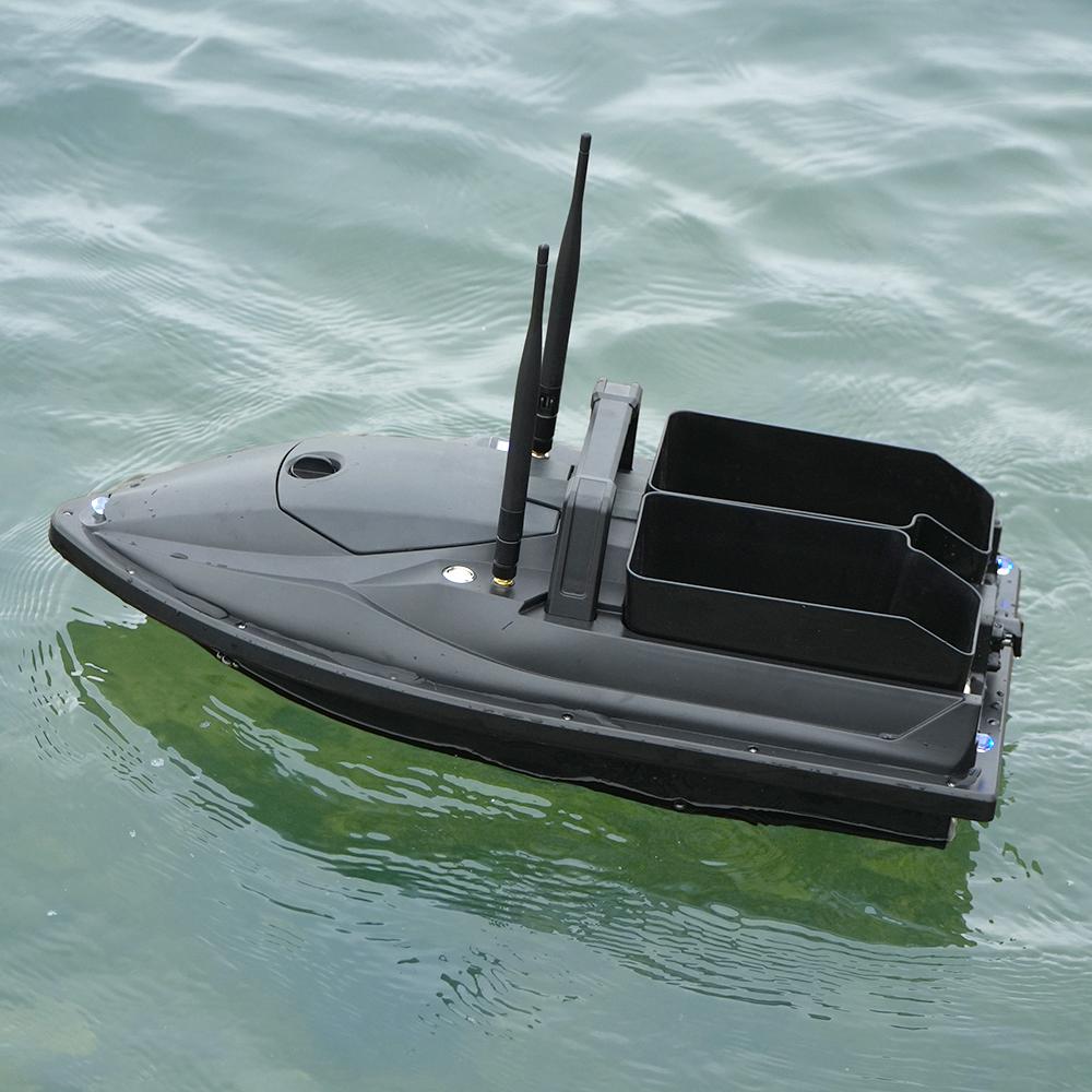 Łódź zanętowa RC Flytec V600 GPS do łowienia ryb 500M, 4 miejsca połowowe 200 punktów GPS Podwójny zasilacz Ładowność 3kg