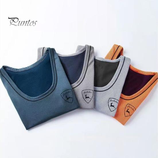 

Trendy Solid Color Polyester Sports Vest Summer Men Bodybuilding Tank Top for Male