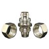 14x18 16x20 Hose Quick Twist Equal Reducer X 1/2" 3/4" BSP Male Nipple Nickel Plated Brass Pneumatic Air Pipe Fitting Connector