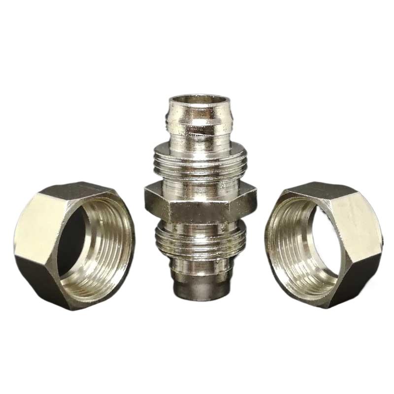 14x18 16x20 Hose Quick Twist Equal Reducer X 1/2" 3/4" BSP Male Nipple Nickel Plated Brass Pneumatic Air Pipe Fitting Connector