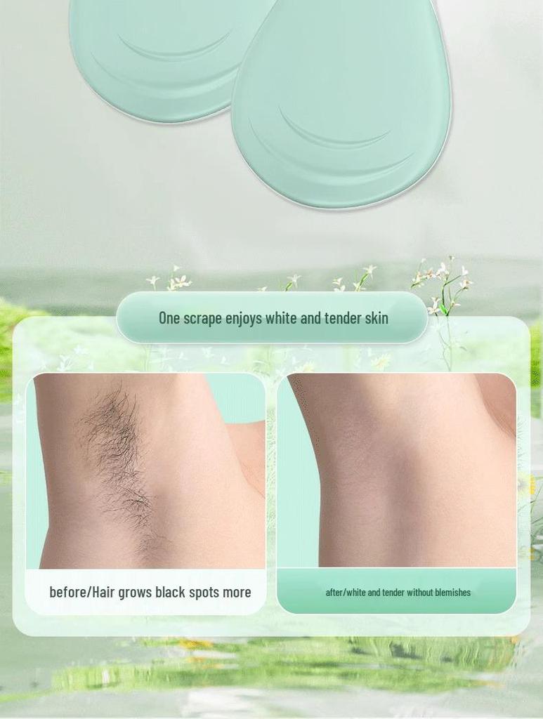 Unisex Razor for Smooth Shaving: Underarm, Leg, and Pubic Hair Removal without Blackheads.