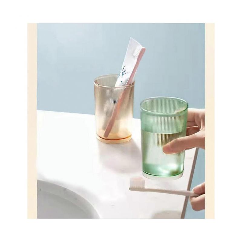 Set of 2 Reusable Couples Cups, Bathroom Drinking Cups, Rinsing Cups