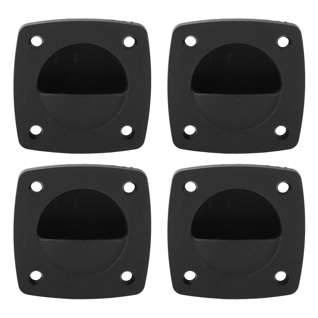 4pcs Boat Flush Pull Handle Nylon Easy To Install Hatch Pull Handle for Marine Boat Accessories
