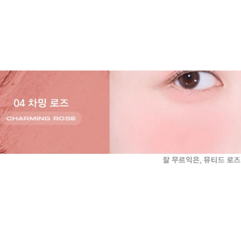 ABOUT TONE Fluffy Wear Close-fitting Matte Blusher 04 Charming Rose