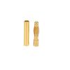 20 Pairs Gold Plated 2.0mm to 2mm Banana Plug Bullet Male to Female Connector Adapter for RC Airplane Car Boat Drone ESC Motor