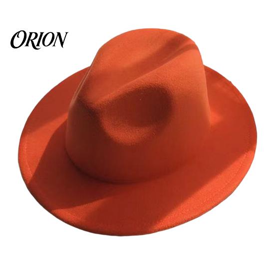 Trendig Daglig Användning Hatt Unisex Fedora Hatt, Kort Brätte Ullblandning Retro Panama Keps, Filt Vinter för Män Kvinnor 1920-tals Festkostym Sofistikerad Formell