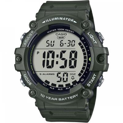 CASIO Standard Ψηφιακό Ρολόι AE-1500WHX-3AV Ανδρικό Μακρύ λουρί Φτηνό μοντέλο Casio Chipkashi Military Green Overseas