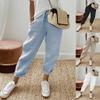 Cotton Casual Pants For Women With Pockets And Elastic Waist For Spring 2023