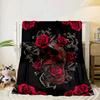 Day Of The Dead Skull Blanket Flannel Blanket Throw Blanket Sofa Cover Blanket Soft Premium Blanket Picnic Blanket Tv Blanket Gifts