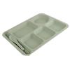 Dinner Plate Straw Lunch Snacks Dish Spoon Chopsticks Set