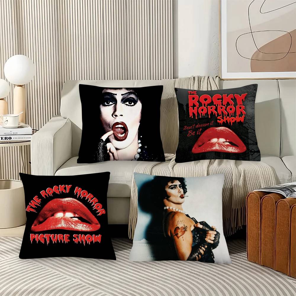 1Pc The Rocky Horror Picture Show Movie Pillow Case Fashion Square Pillowcase Bedroom Sofa Room Ins Decoration Leisure