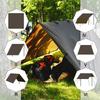 KALINCO Waterproof Rectangular Camping Tarp UV Ultra Sun Light Heat Storage Case Outdoor Tarp, Tent, Protection, Lightweight, Shade, Protection,