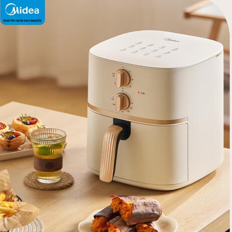 Midea 5.3L Air Fryer CN plug (adapter included)