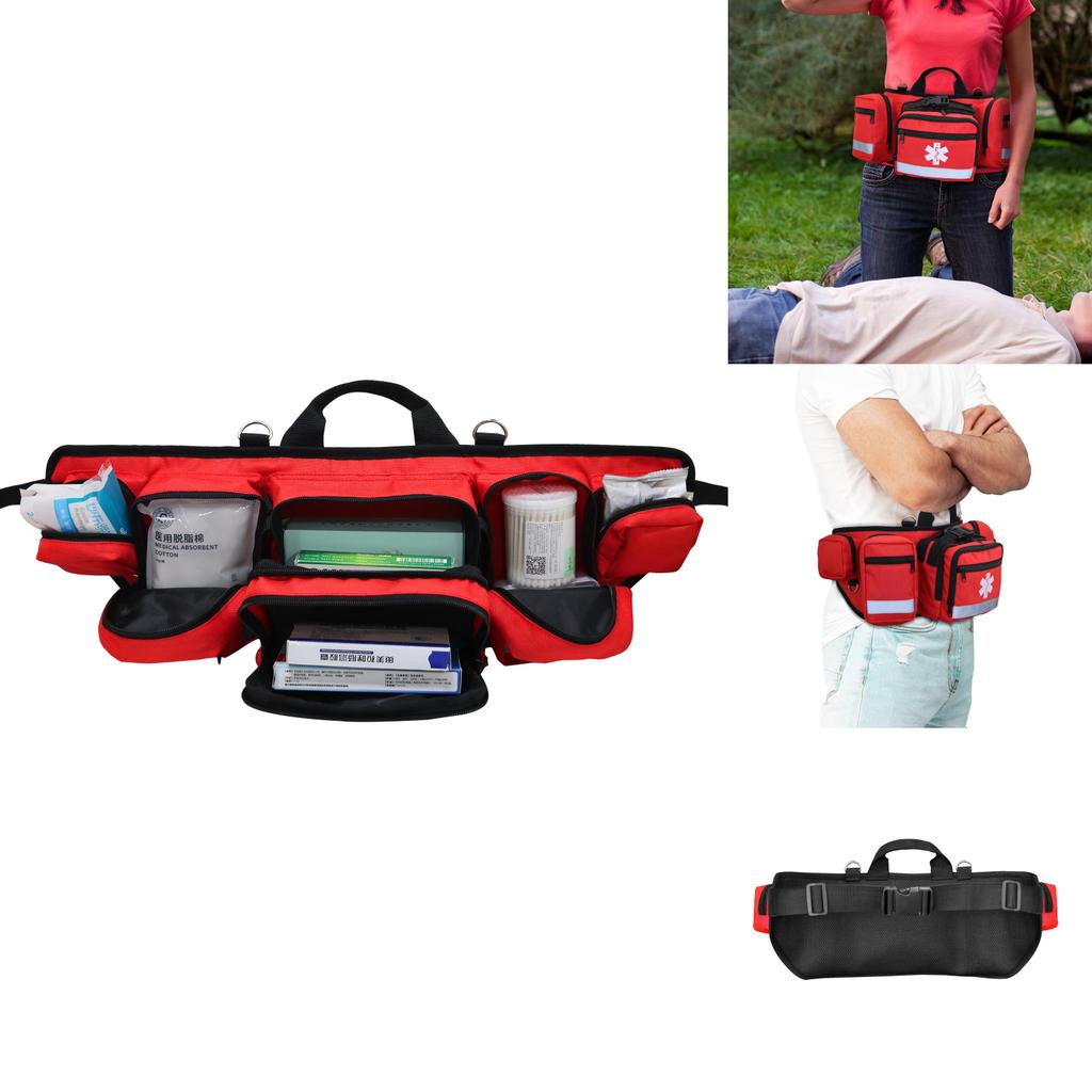 New Outdoor Oxford Cloth Portable Medicine Waist Bag Emergency Rescue Bag