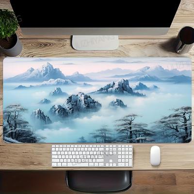 Scenery Mouse Pad Large AntiSlip Rubber Game XXL MousePads Durable Desk Mats Thick Seam Edge Suitable for Office and Gaming