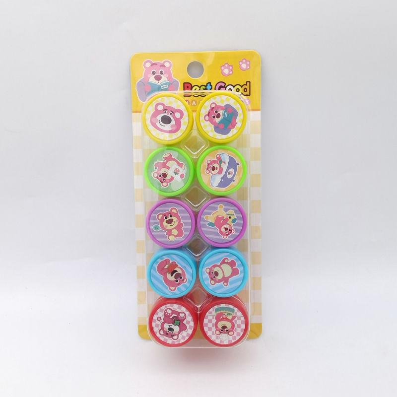 Tampon de Journal Clair Créatif Langlang Mountain Petit Monstre & Esprit Cochon Crapaud - Prix pour Enfants