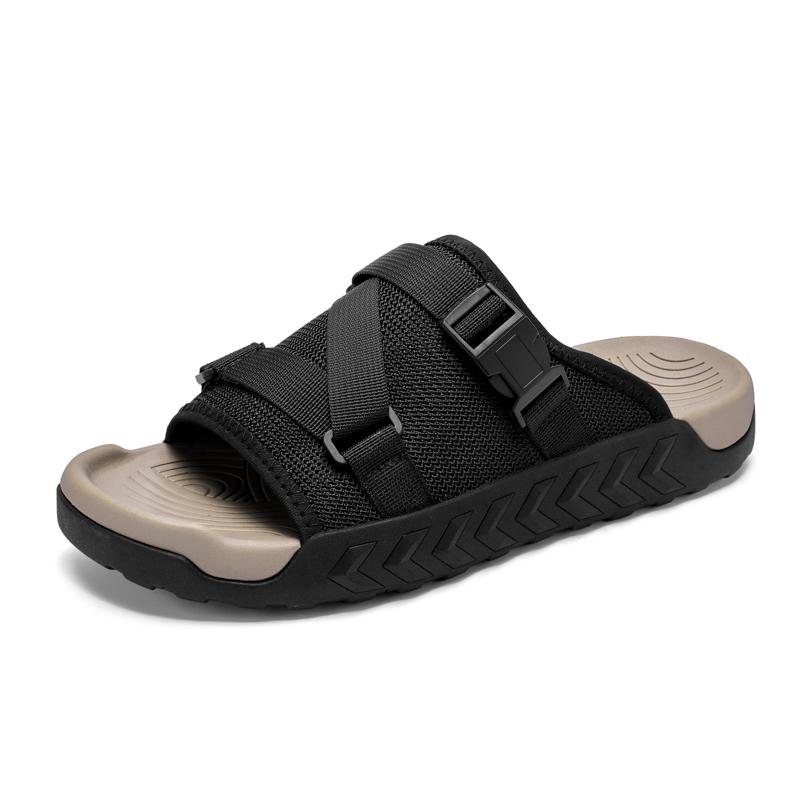 Fashion Outdoor Leisure Beach Couple Slippers Summer Hot Selling Styles Outdoor Street Walking Daily Breathable Shoes for Young People
