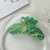 Waterproof Acrylic Rhinestone Hair Claw Korean Style Girl Hair Accessories  Gifts