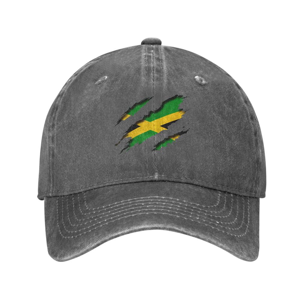 Jamaica Flag Casual Baseball Cap For Unisex Women Summer Running Hippie Hip Hop Hats Streetwear Breathable Baseball Caps
