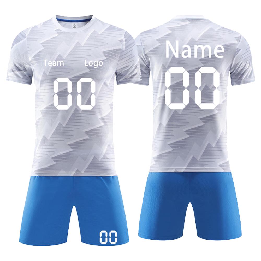 

Изготовленная на заказ футбольная форма из двух частей для взрослых и детей своими руками XXXXL белый