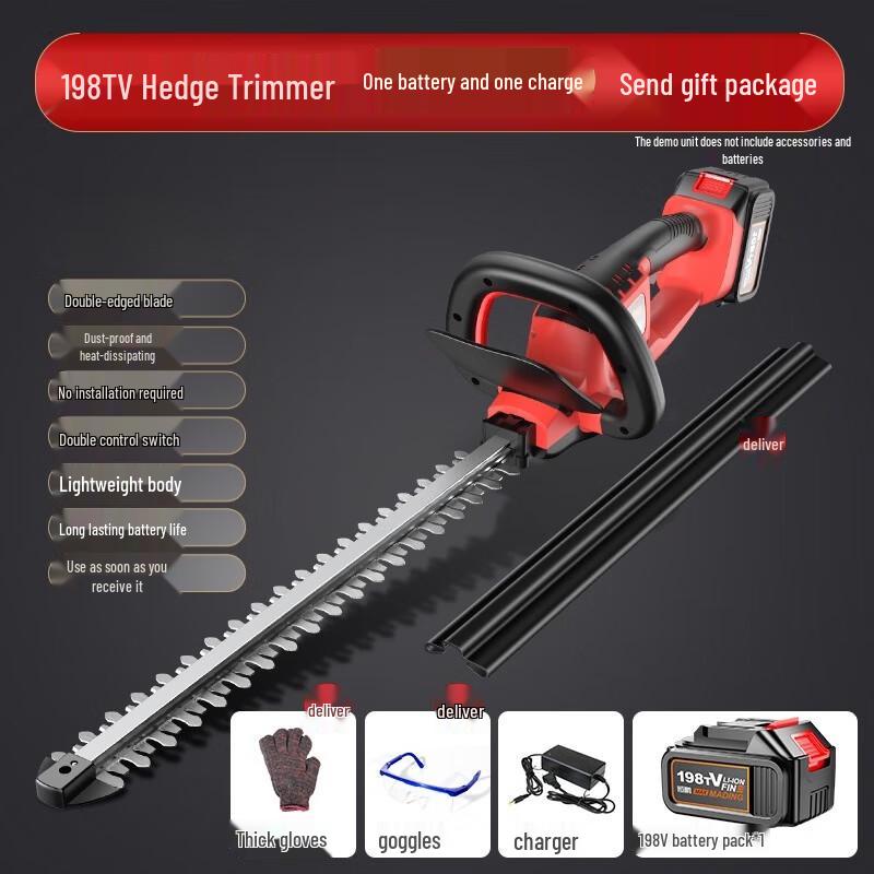 Xianming Cordless Electric Pruning Shears and Hedge Trimmer CN plug (adapter included)